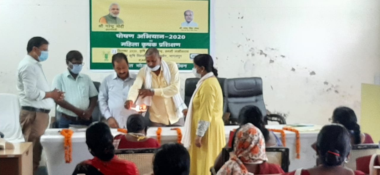 Rashtra Jagrookta | लखीसराय में सेविकाओं को पोषण वाटिका एवं कृषि पोषण का...