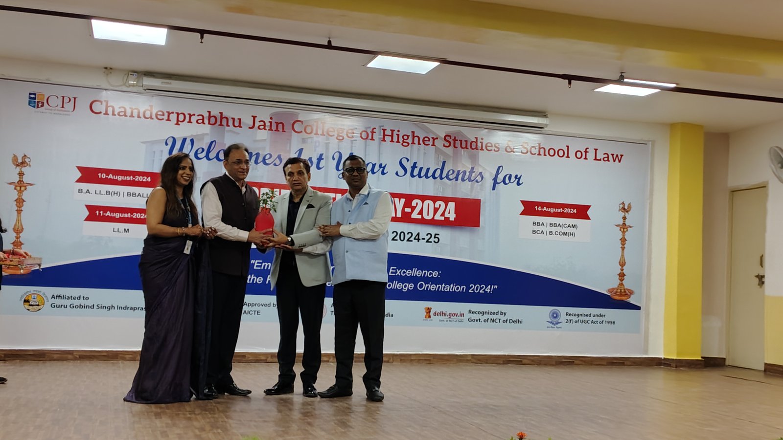 Rashtra Jagrookta | सीपीजे कॉलेज, नरेला में बी.ए. एलएलबी (ऑनर्स) और बीबीए...