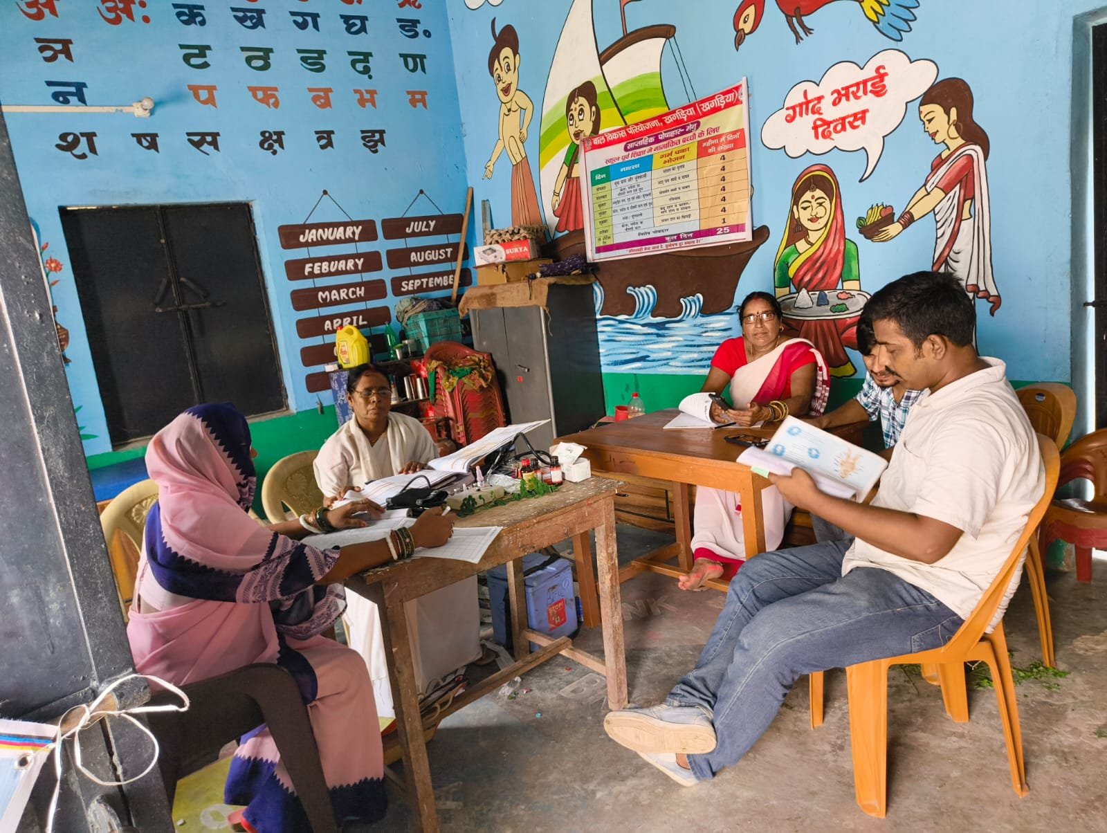 Rashtra Jagrookta | आंगनबाड़ी केंद्रों पर मनाया गया गोदभराई उत्सव